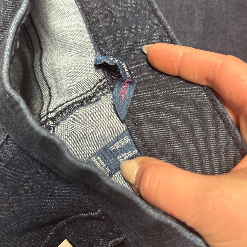 Isaac mizrahi jeans size 6 // 010113 - Picture 2 of 2